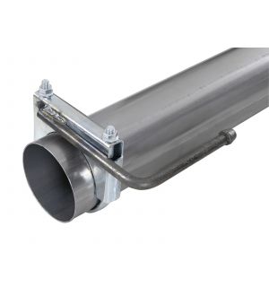 aFe SATURN 4S 4in 409 SS Pipe 07.5-12 Dodge Diesel Trucks L6-6.7L (td)