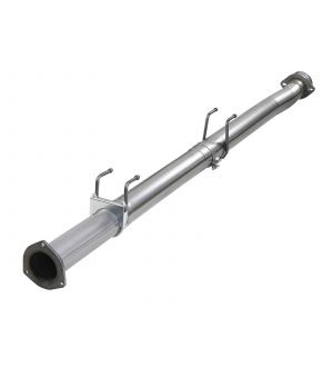 aFe SATURN 4S 4in 409 SS Turbo-Back Exhaust w/o Muffler 17-19 Ford Diesel Trucks V8-6.7L (td)