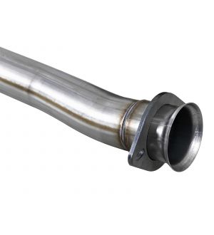aFe SATURN 4S 4in 409 SS Turbo-Back Exhaust w/o Muffler 17-19 Ford Diesel Trucks V8-6.7L (td)