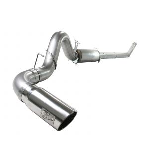 aFe MACHForce XP Exhaust Cat-Back SS-409 04-06 Jeep Wrangler TJ Unl L6 4.0L 2.5in Off-Road No Tip