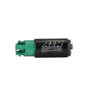 AEM 340lph E85-Compatible High Flow In-Tank Fuel Pump (Offset Inlet): 50-1215