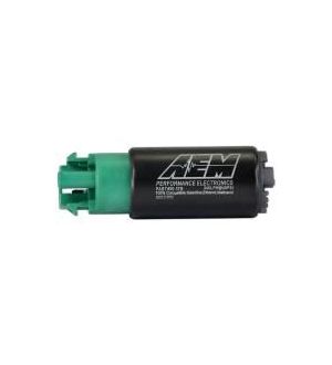 AEM 340LPH E85-Compatible High Flow In-Tank Fuel Pump (Offset Inlet): 50-1200