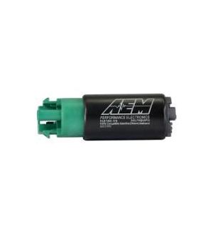 AEM 340lph E85-Compatible High Flow In-Tank Fuel Pump (Offset Inlet): 50-1220