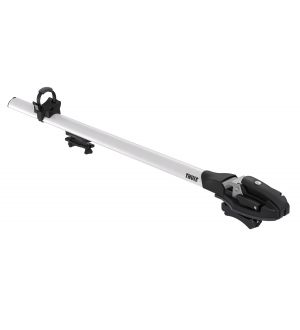 Thule ThruRide Fork-Mount Bike Rack (for 12-20mm Thru-Axles/No Adapters Required) - Silver/Black