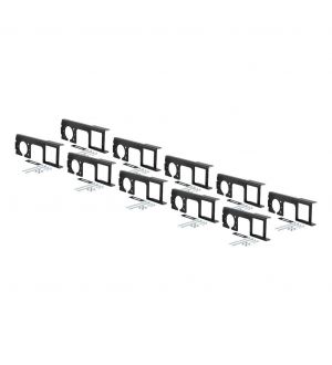 Curt Easy-Mount Brackets for 4 or 5-Flat & 6 or 7-Round (2in Receiver 10-Pack)