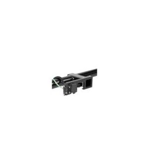 Curt Easy-Mount Bracket for 4 or 5-Flat & 6 or 7-Round (2in Receiver Packaged)