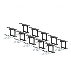 Curt Easy-Mount Brackets for 4 or 5-Way Flat (2in Receiver 10-Pack)