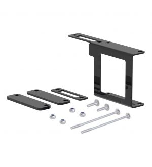 Curt Easy-Mount Bracket for 4 or 5-Way Flat (2in Receiver Packaged)