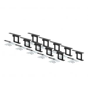 Curt Easy-Mount Brackets for 4 or 5-Way Flat (1-1/4in Receiver 10-Pack)