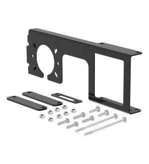 Curt Easy-Mount Bracket for 4 or 5-Flat & 6 or 7-Round (2-1/2in Receiver Packaged)