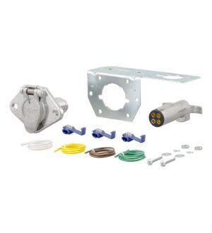 Curt 4-Way Flat Connector Dust Cover (Trailer Side)
