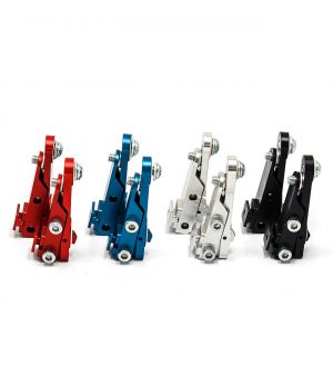 BOOMBA RACING CIVIC X WING RISERS - BLUE