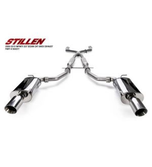 Stillen Stainless Steel Cat-Back Exhaust System - 2009-2013 Infiniti G37 Sedan, 2015 Q40 - 504377