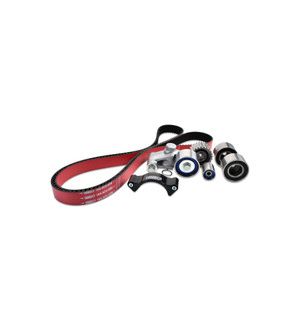 IAG Timing Belt Kit with IAG Red Racing Belt, IAG Billet Timing Guide, Idlers & Tensioner 04-21 STI, 06-14 WRX