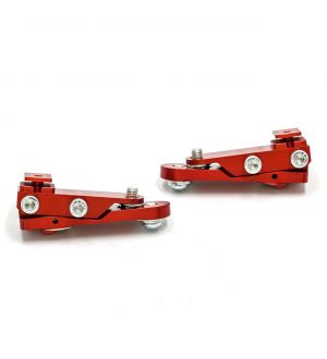BOOMBA RACING CIVIC X WING RISERS - RED
