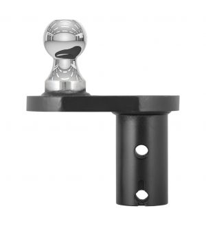 Curt Double Lock 2-5/16in Offset Gooseneck Ball (4in Rearward Offset)