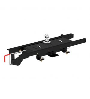 Curt 09-10 Ram 1500 Double Lock Gooseneck Hitch Kit w/Installation Brackets