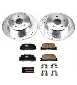 Power Stop Z23 EVOLUTION BRAKE KIT Rear Toyota Highlander 2003-2001-K1148