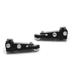 BOOMBA RACING CIVIC X WING RISERS - BLACK