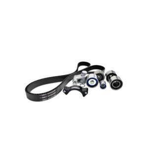 IAG Timing Belt Kit with IAG Black Racing Belt, IAG Billet Timing Guide, Idlers & Tensioner 04-21 STI, 06-14 WRX
