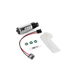 Deatschwerks 340lph compact fuel pump w/ 1010 install kit - 9-307-1010