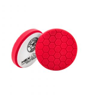 Chemical Guys Hex Logic Self-Centered Perfection Ultra-Fine Finishing Pad - Red - 5.5in (P12)
