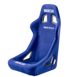 Sparco Sprint Fixed Back Seat Blue