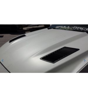 Verus Engineering Hood Louver Kit (Non-GT Hood Spec) - S550 Mustang - Raw