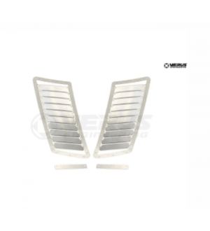 Verus Engineering Hood Louver Kit (Non-GT Hood Spec) - S550 Mustang - Raw