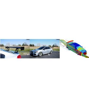 UCW Rear Wing Kit VA Subaru (STI) - CRB