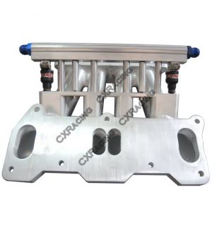 CX Racing Lower Intake Manifold For Mazda 13B REW Rotary Engine 4 Port RX7 FD