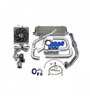 CX Racing Turbo Intercooler Kit For 1988-2000 Honda Civic B16 B18 B-SERIES
