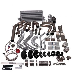 CX Racing Turbo Intercooler Engine Transmission Mount Kit For 79-93 Ford Mustang LS1 T56 Swap