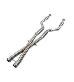 aFe MACHForce XP Test Pipe 304SS 07-10 BMW(E90/92/93) V8-4.0L W/ Resonators
