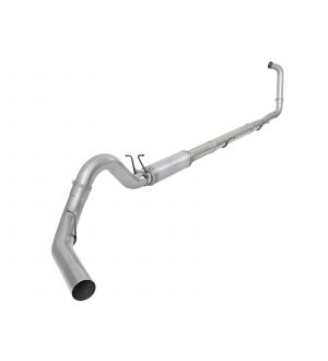 aFe Atlas 5in Aluminized Steel Turbo-Back Exhaust w/Muffler 03-07 Ford Diesel Trucks V8-6.0L (td)