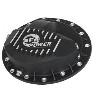 aFe Power Pro Series Rear Differential Cover Black w/ Machined Fins 99-13 GM Trucks (GM 9.5-14) - 46-70372