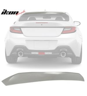 Ikon Motorsports 2022-2023 Subaru BRZ Toyota GR86 #K1X White IKON Roof Spoiler Wing
