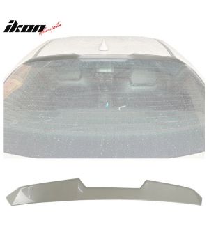 Ikon Motorsports 2022-2023 Subaru BRZ Toyota GR86 #K1X White V Style Roof Spoiler Wing