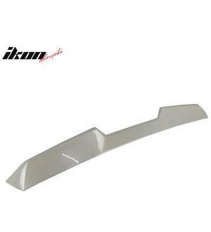 Ikon Motorsports 2022-2023 Subaru BRZ Toyota GR86 #K1X White V Style Roof Spoiler Wing
