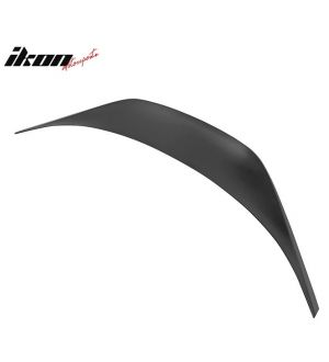 Ikon Motorsports 2022-2023 Subaru BRZ Toyota GR86 Unpainted Black TRD Trunk Spoiler ABS