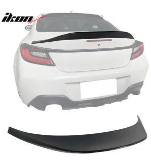 Ikon Motorsports 2022-2023 Subaru BRZ Toyota GR86 #P8Y Gray TRD Trunk Spoiler Wing ABS