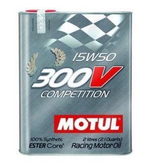 Motul Oil 300V COMPETITION SAE 15W-50 - 104244