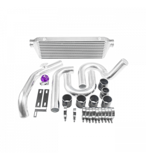 CX Racing Intercooler Kit For 92-00 Honda Civic with D15 D16, D-Series SOHC Engine.