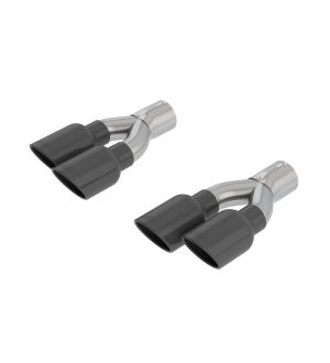Borla 18+ Jeep Grand Cherokee TrackHawk 6.2L V8 Black Chrome 3in Tip Kit (For PN 140755 and 140756)