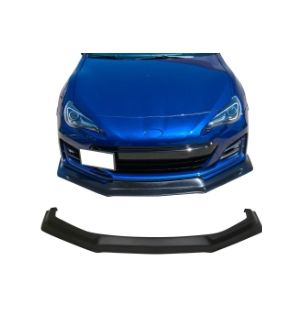 Ikon Motorsports Fits 17-18 Subaru BRZ Front Bumper Lip Spoiler Ikon Style PU Urethane