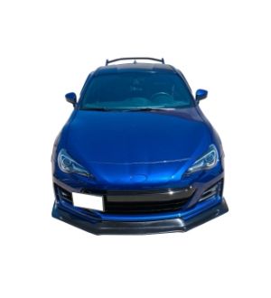 Ikon Motorsports Fits 17-18 Subaru BRZ Front Bumper Lip Spoiler Ikon Style PU Urethane