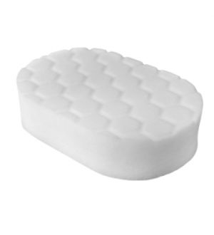 Chemical Guys Hex-Logic Polishing Hand Applicator Pad - White - 3in x 6in x 1in (P24)