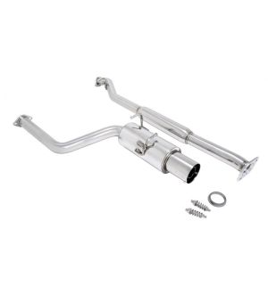 Megan Racing Scion FR-S 2013-2017 / Subaru BRZ 2013-2017 / Toyota 86 2018+ - Stainless Steel Tip - Drift Spec Cat Back System