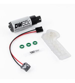 Deatschwerks 265lph compact fuel pump w/ 1010 install kit - 9-651-1010