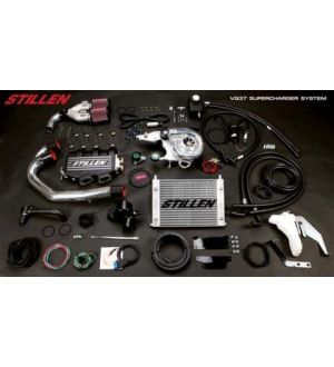 Stillen Tuned System Polished - 2009-2013 Infiniti G37 Sedan, 2015 Q40 Supercharger - 407730P